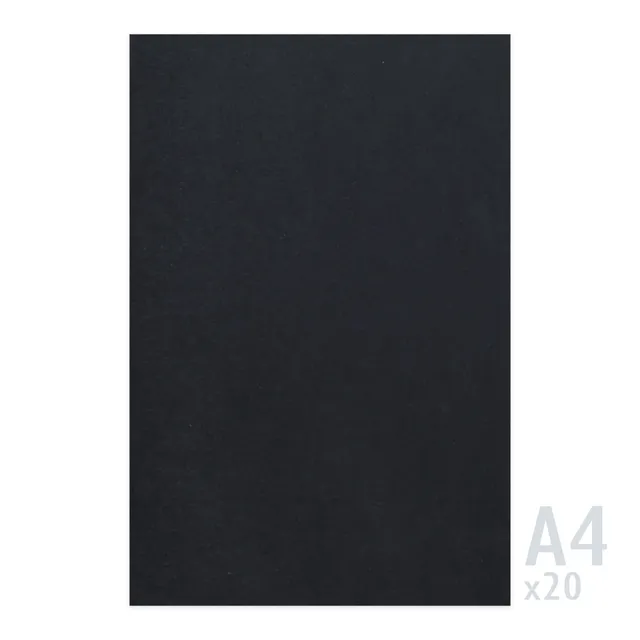 enveloppes-france-papier-noir-a4-225g-20-feuilles-lisse image 1