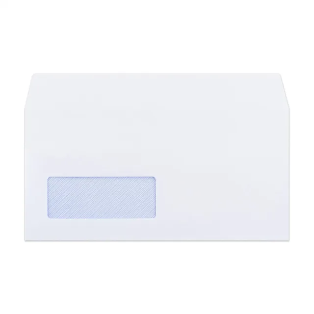 enveloppes-france-enveloppe-blanche-fen-tre-dl-110x220-mm-90g image 1
