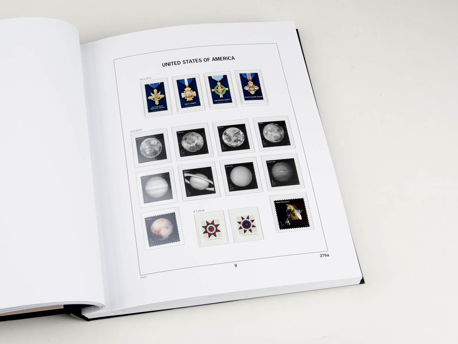 davo-luxe-usa-extra-2016-feuilles-suppl-ment-timbres image 1
