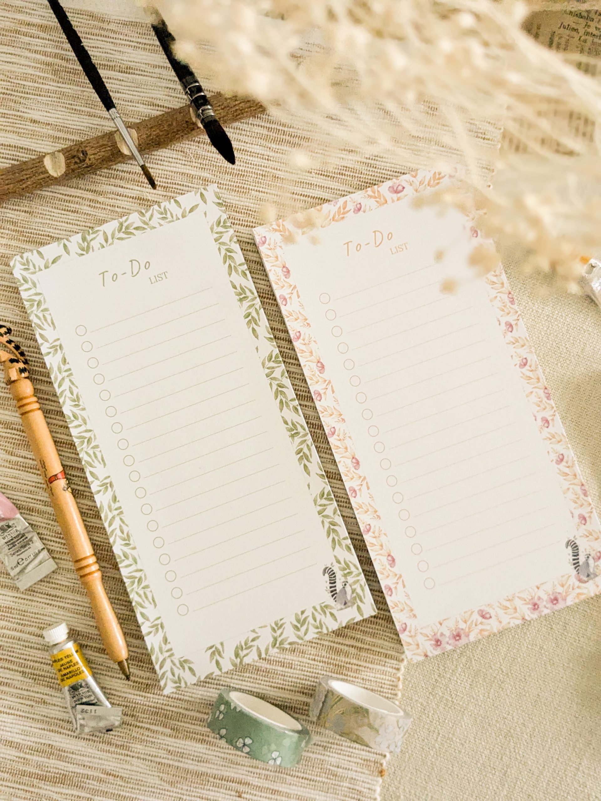murmures-de-papier-au-d-tour-to-do-list-50-pages-10-5x21-cm image 1