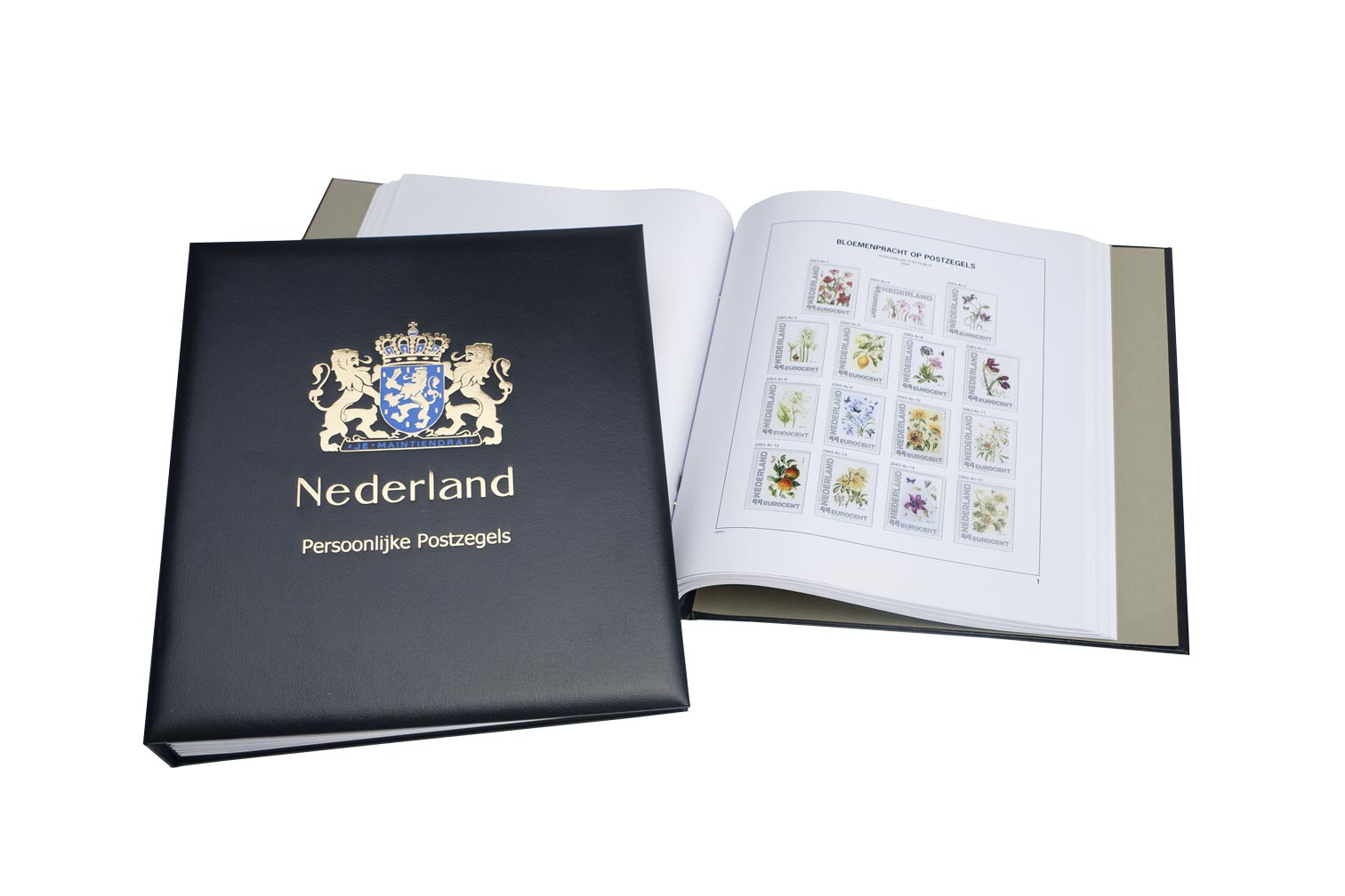 davo-luxe-album-timbres-pays-bas-personnels-2006-2014-tui image 1