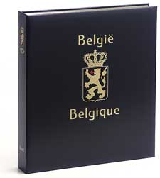 davo-luxe-belgique-album-timbres-bleu-avec-cassette image 1