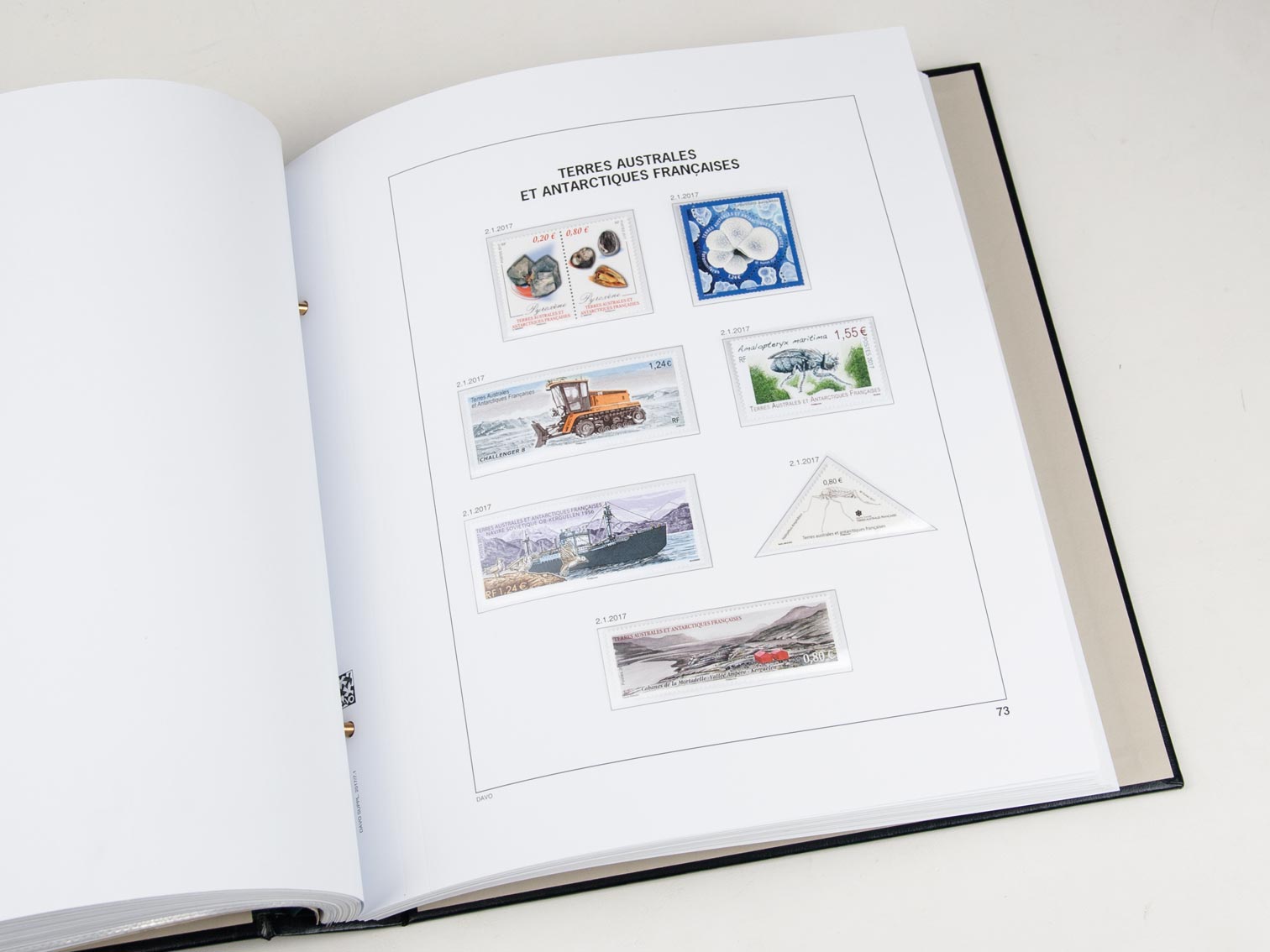 davo-luxe-taaf-2017-pages-album-timbres-170-g image 1