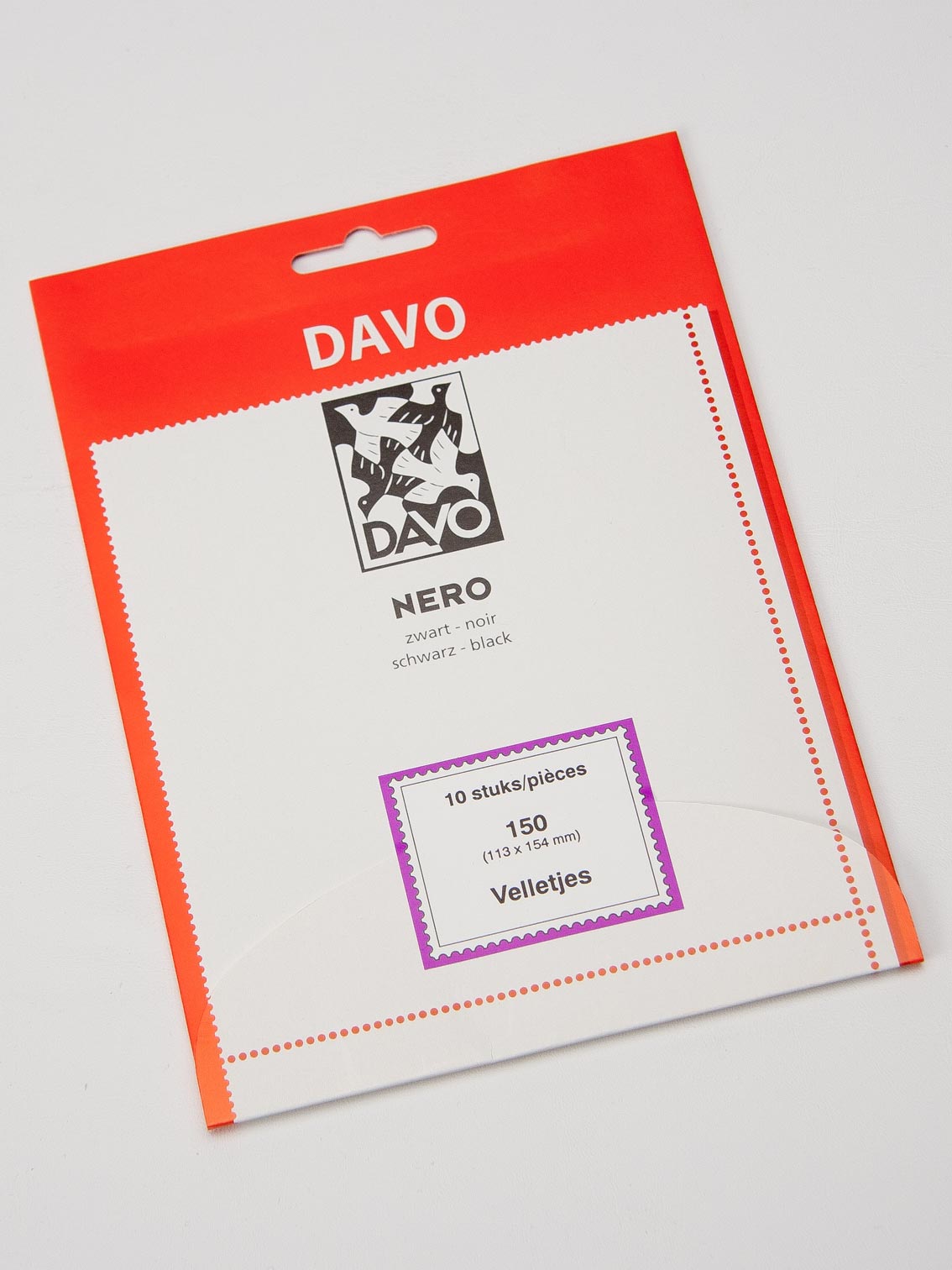 davo-mounts-n150-bandes-de-montage-noires-10-pi-ces image 1