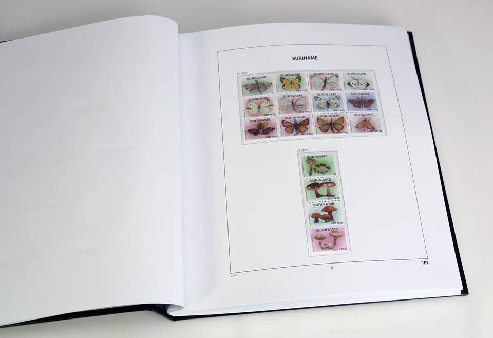 davo-luxe-suriname-2022-pages-album-timbres-170g image 1