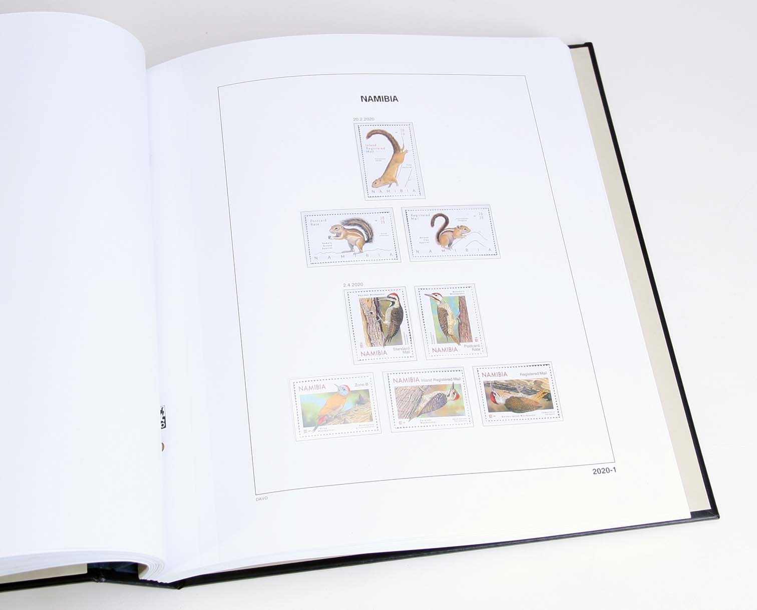davo-luxe-namibie-2020-pages-album-timbres-170g image 1