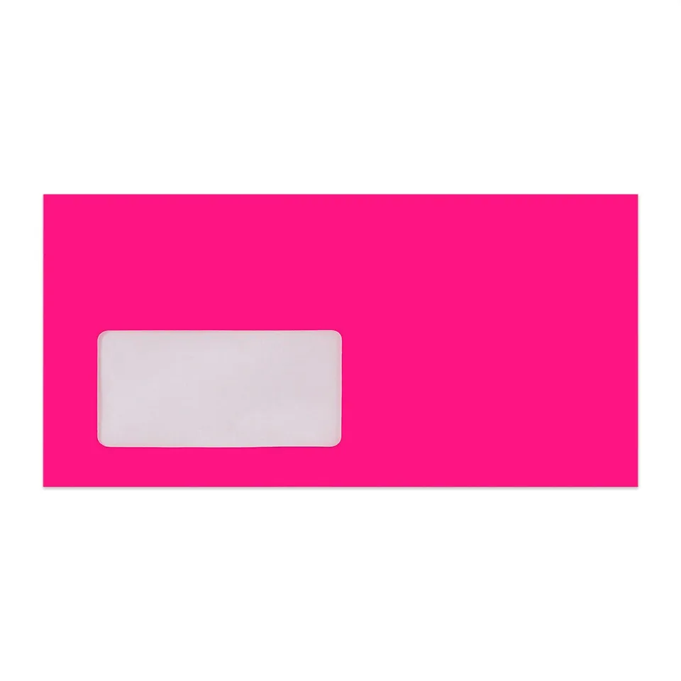 enveloppes-france-enveloppes-color-es-rose-n-on-fen-tre-dl-110x220-mm image 1
