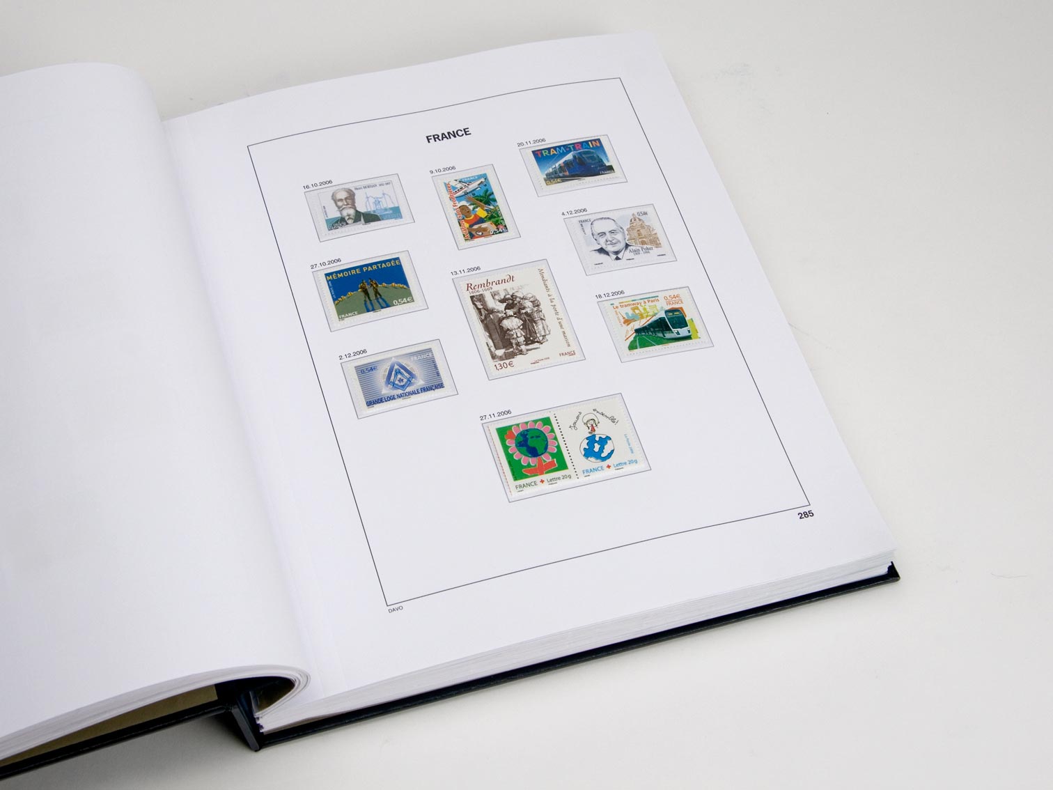 davo-luxe-suppl-ment-france-2016-feuilles-album-timbres image 1
