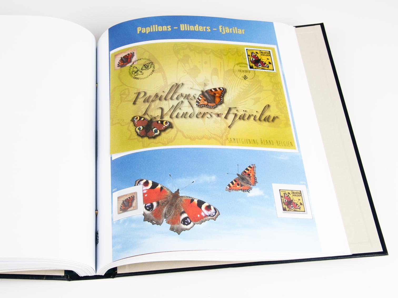 davo-luxe-belgique-extra-aland-papillons-2013-pages-album image 1