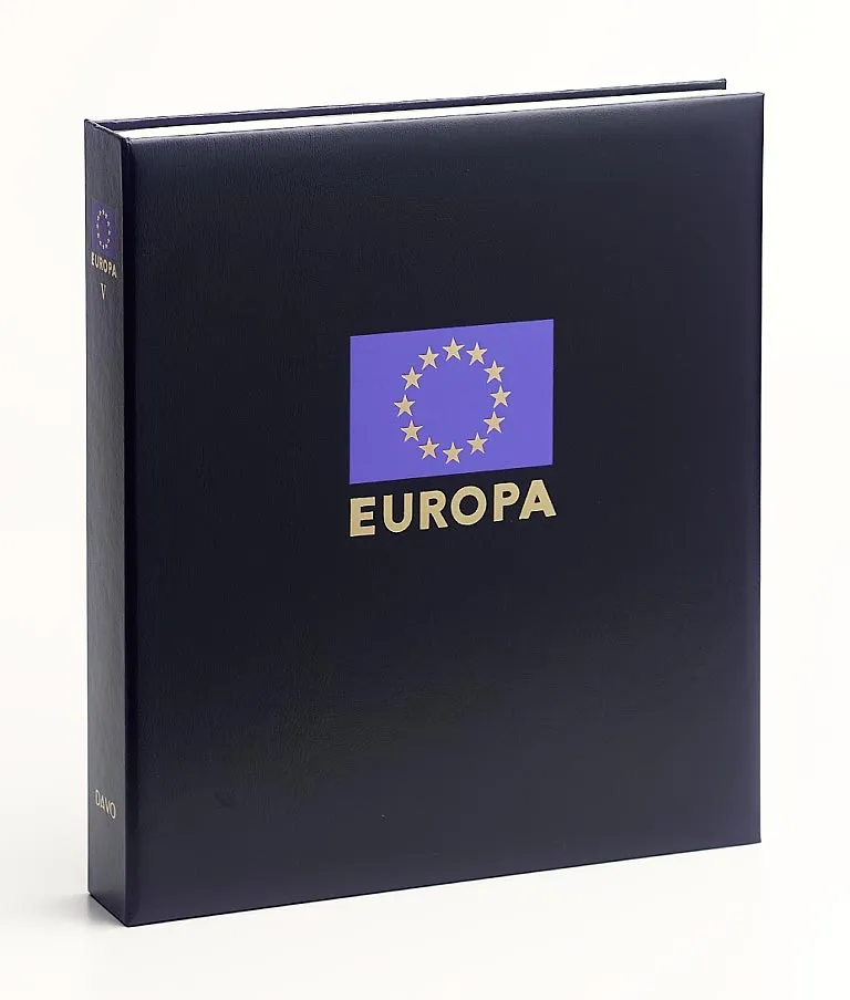 davo-luxe-europa-iv-cept-1991-1999-album-timbres-avec-tui image 1