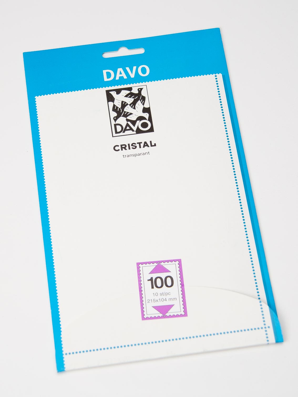 davo-mounts-c100-bandes-timbres-transparent-215x104-10-pi-ces image 1