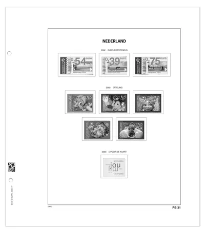 davo-luxe-pays-bas-s-1998-feuillets-album-carnet image 1