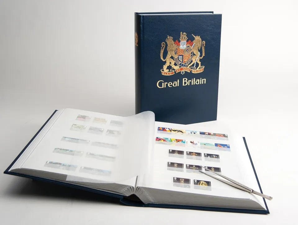 davo-g-grande-bretagne-carnet-bandes-bleu-timbres-doubles image 1