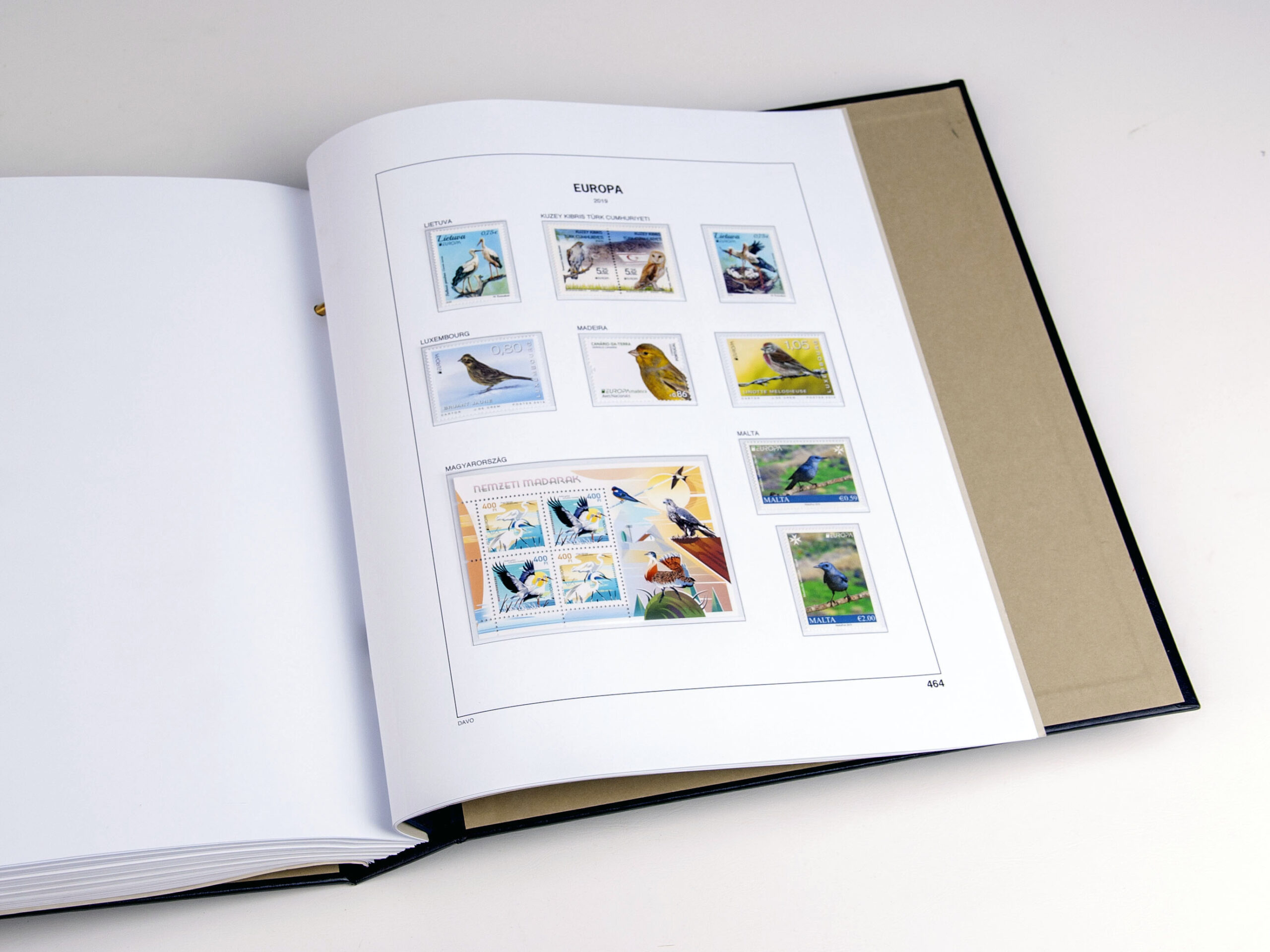 davo-luxe-europa-cept-2019-pages-suppl-ment-album-timbres image 1