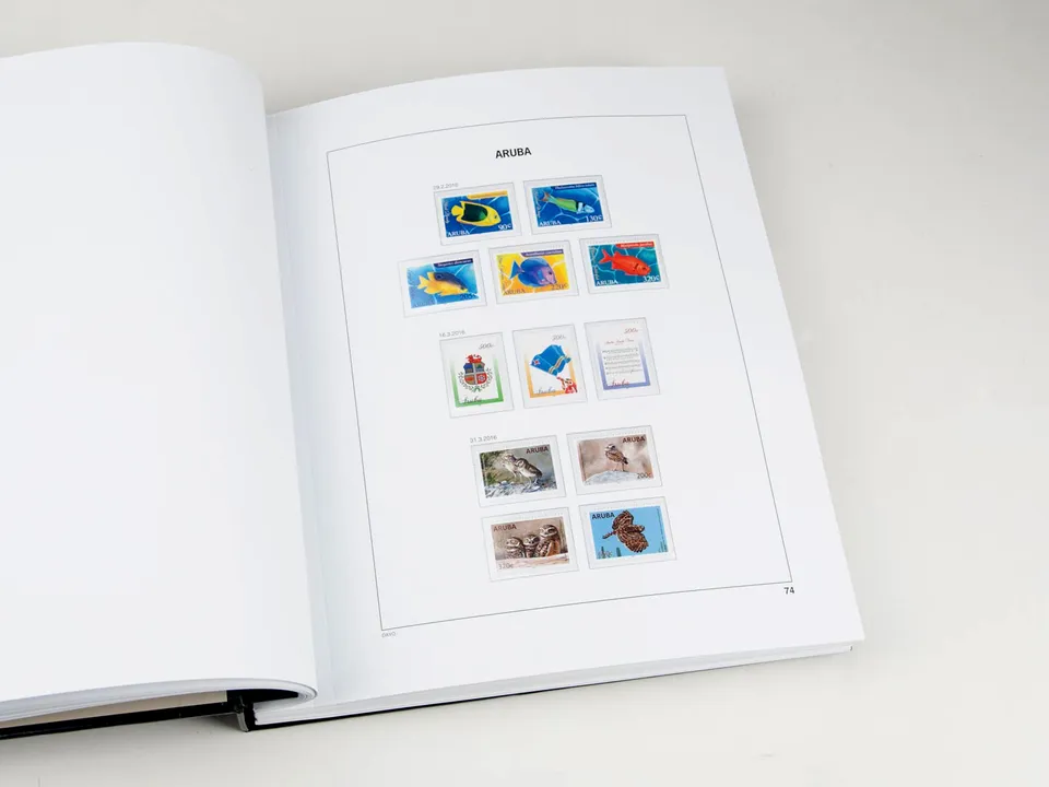 davo-luxe-aruba-2016-feuillets-suppl-ment-papier-170g image 1