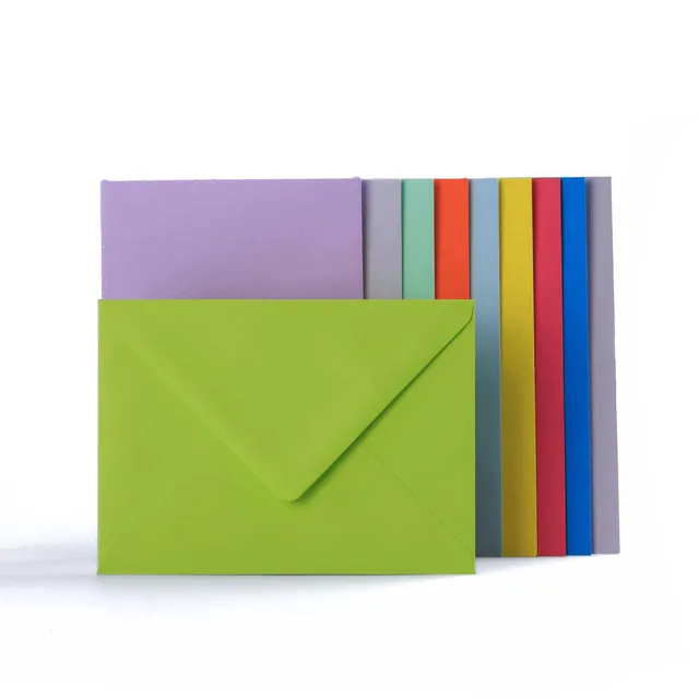 enveloppes-france-color-es-c5-c6-lot-10-couleurs-enveloppe-100-g image 1