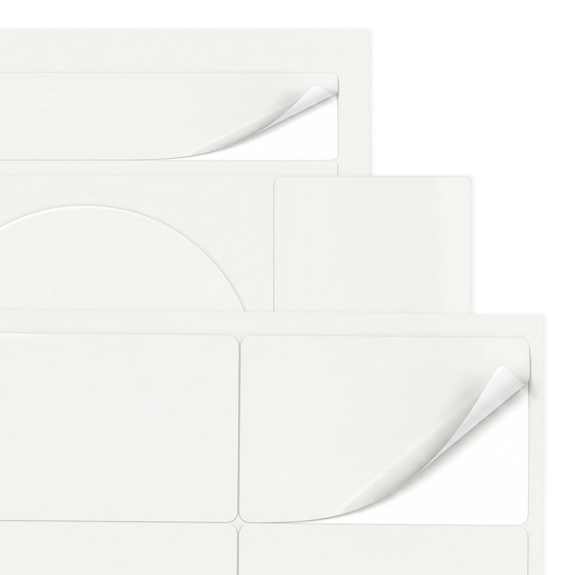 enveloppes-france-tiquettes-blanches-70x74-mm-lot-100-feuilles image 1