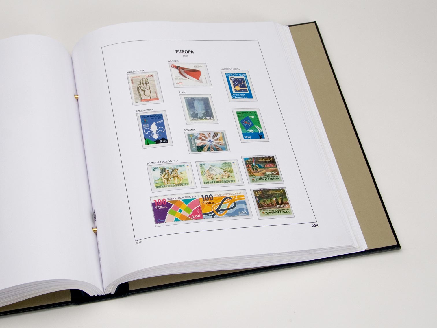 davo-luxe-europa-cept-compl-ment-album-timbres-2017 image 1