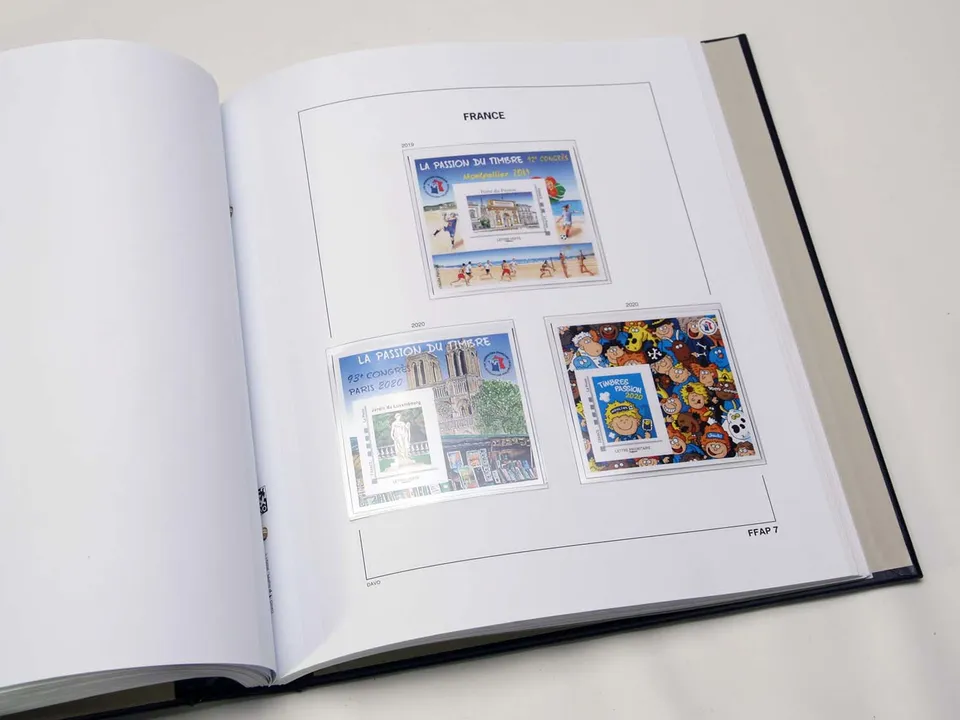 davo-luxe-france-ffap-2020-pages-album-timbres-170g image 1