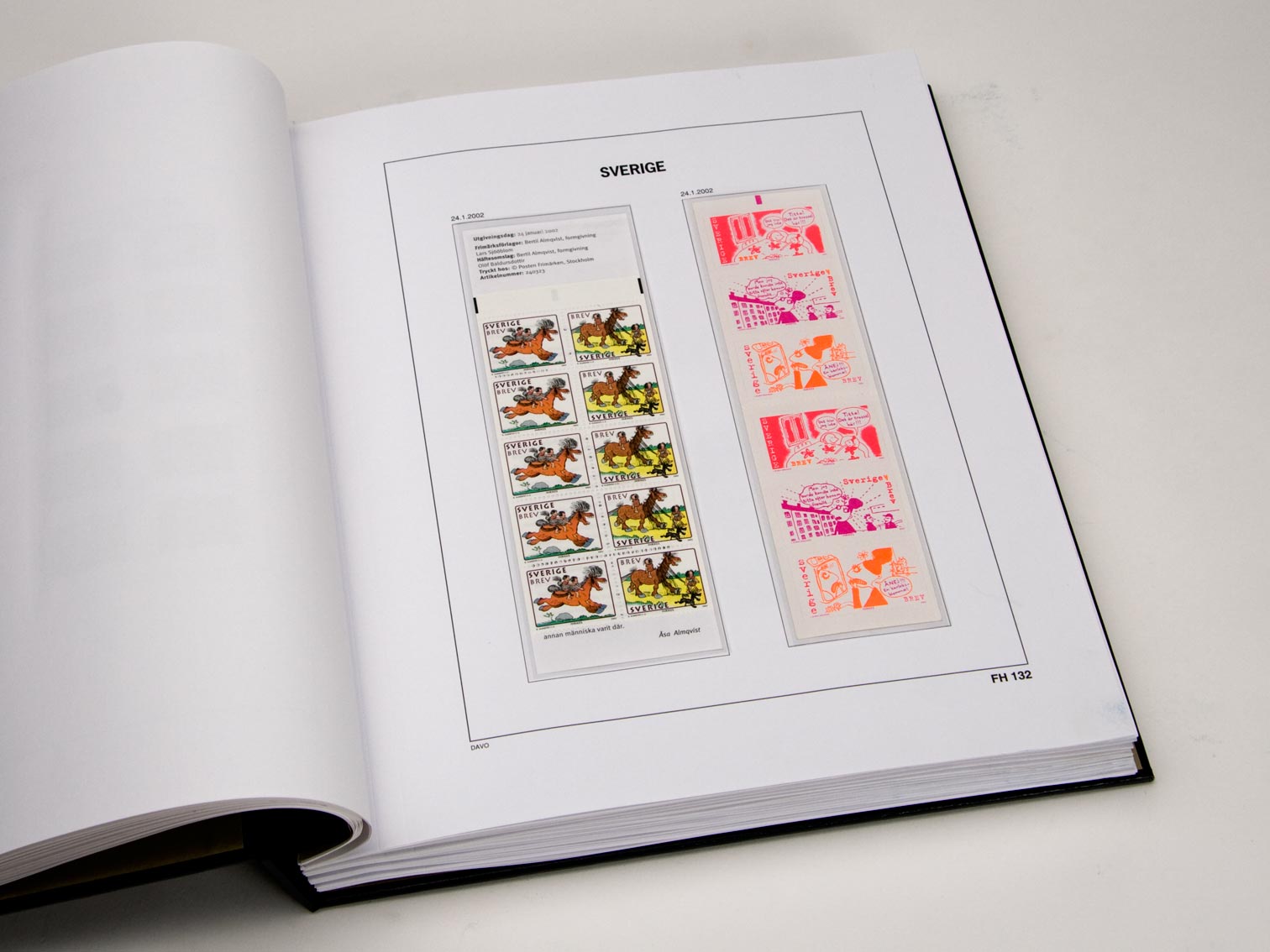 davo-luxe-suppl-ment-su-de-carnets-2021-feuilles-timbres image 1