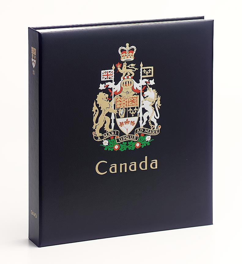 davo-luxe-canada-iii-1986-1999-album-timbres-avec-coffret image 1