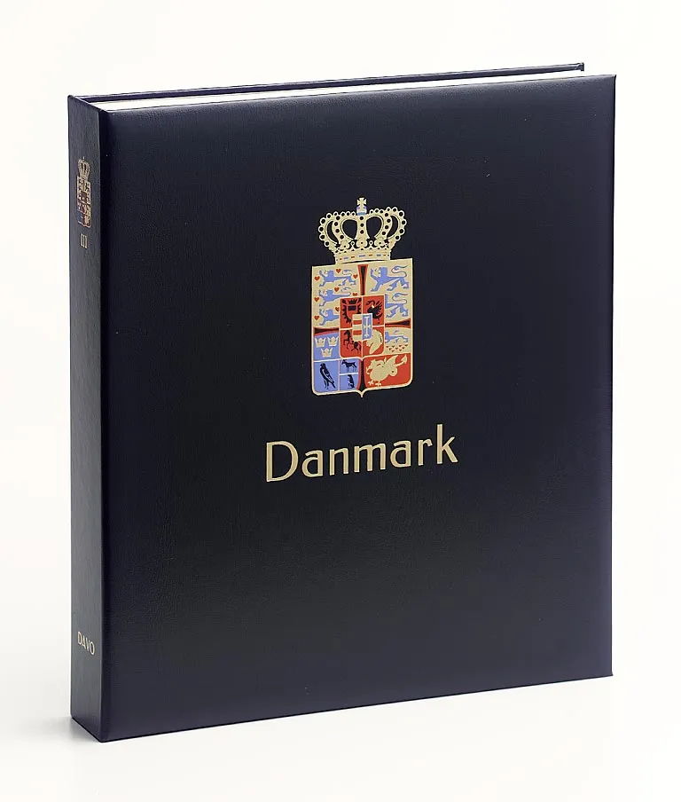 davo-luxe-danemark-ii-1970-1999-album-timbres-coffret-bleu image 1