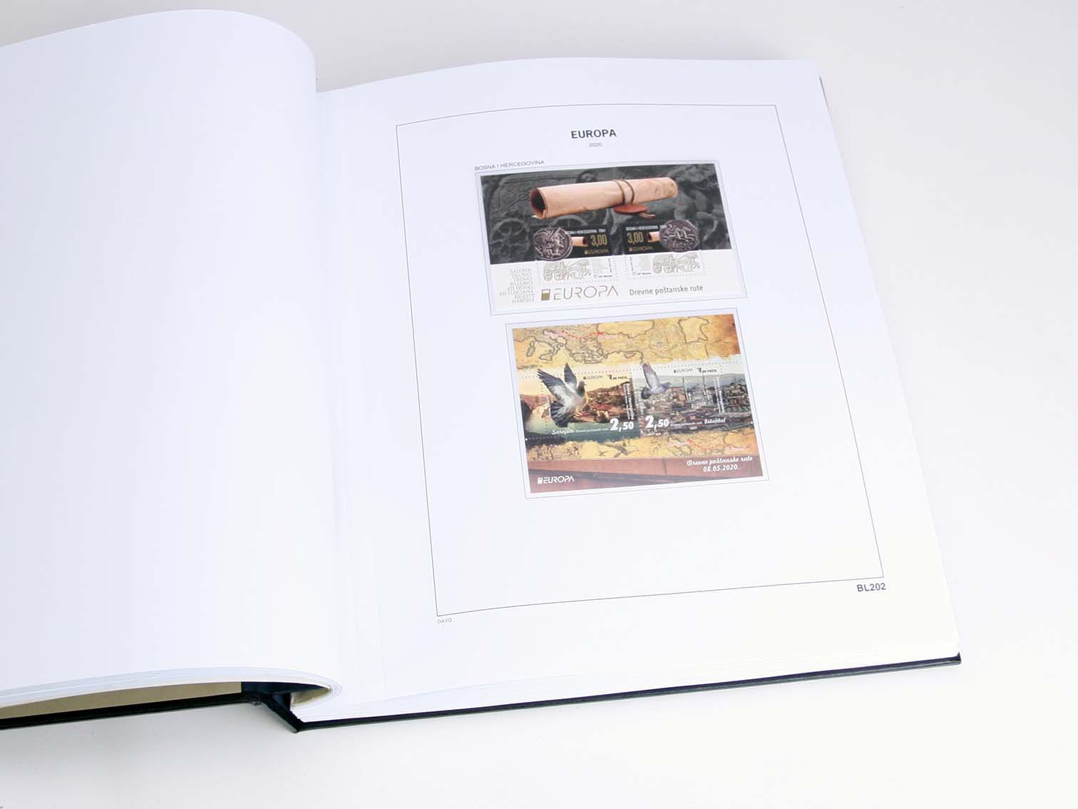 davo-luxe-europa-blocs-2020-feuillets-album-timbres image 1