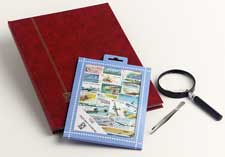 davo-stockbooks-kit-avions-classeur-pince-loupe image 1