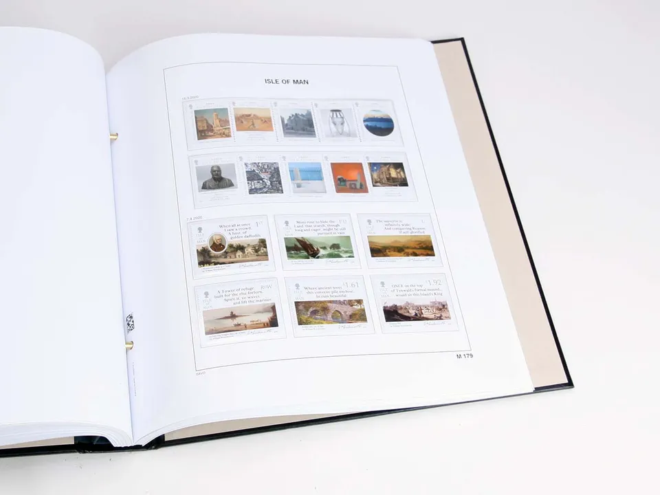 davo-luxe-isle-of-man-2020-feuilles-album-timbres-170-g image 1