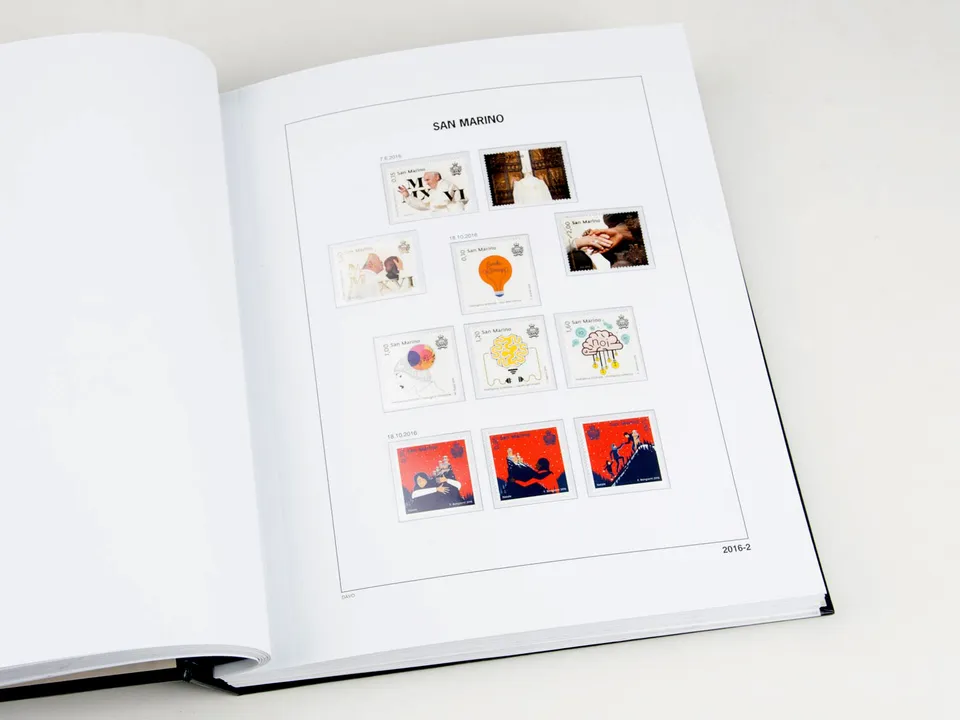 davo-luxe-san-marino-2016-pages-suppl-ment-album-timbres-170-g image 1