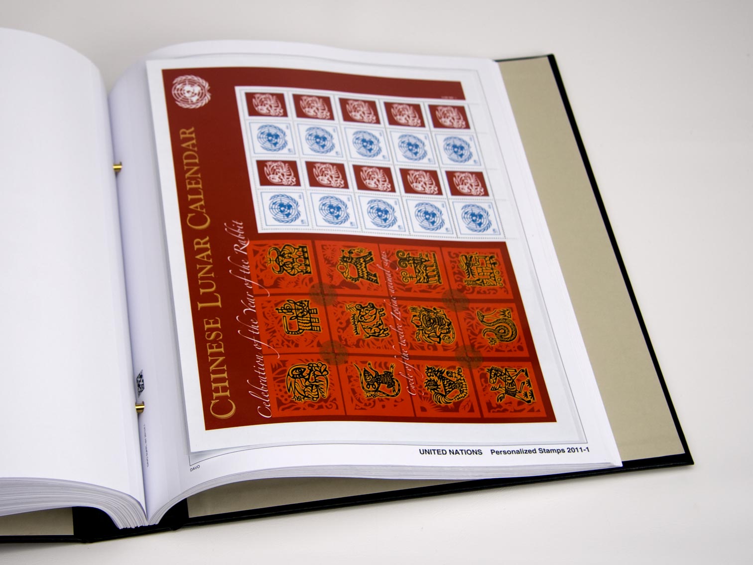 davo-luxe-onu-pers-stamps-2021-feuilles-suppl-ment-timbres-170g image 1