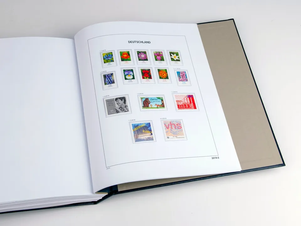 davo-luxe-allemagne-2019-feuilles-suppl-ment-timbres image 1