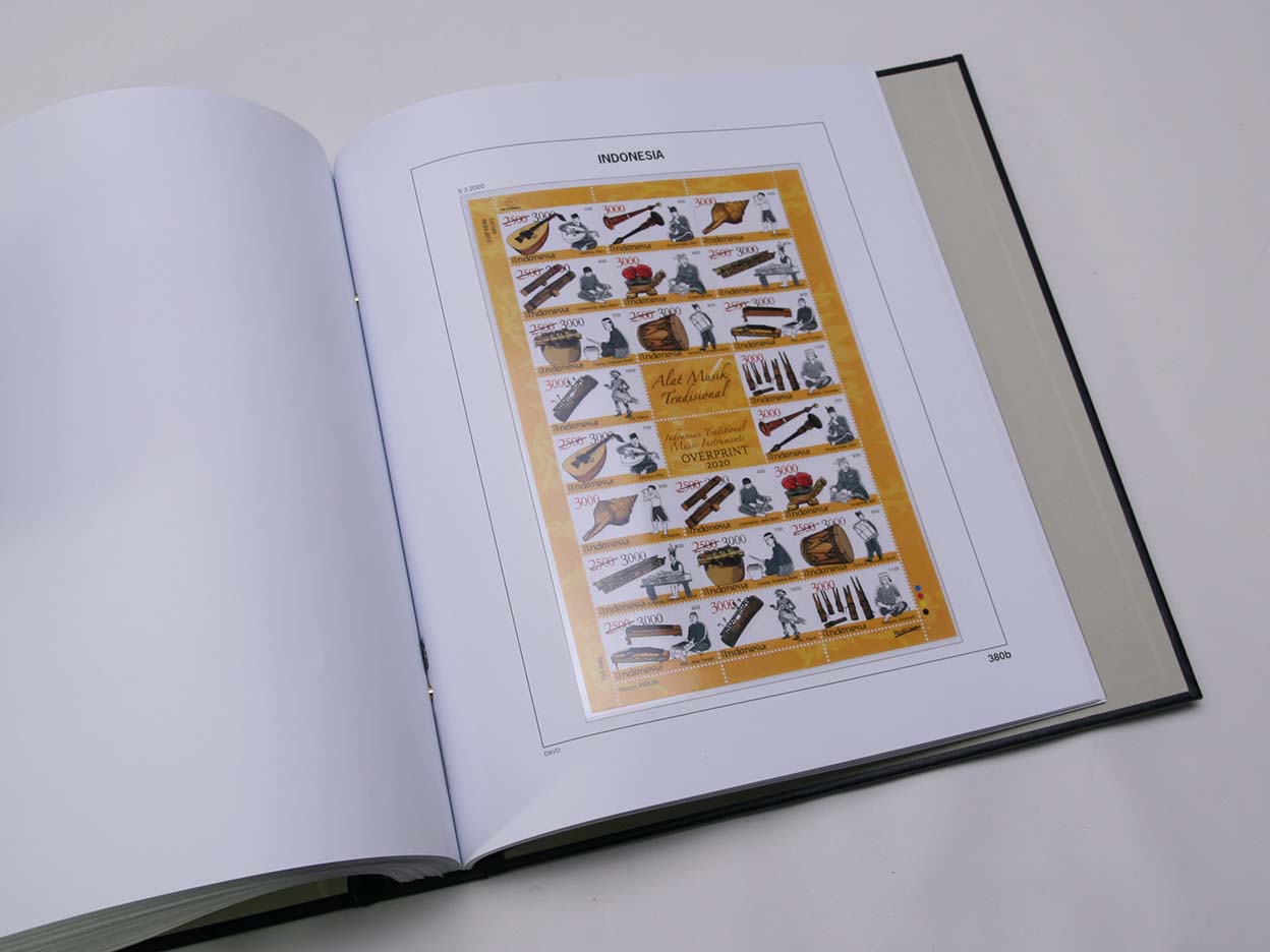 davo-luxe-indonesie-extra-2021-pages-album-blocs-170g image 1