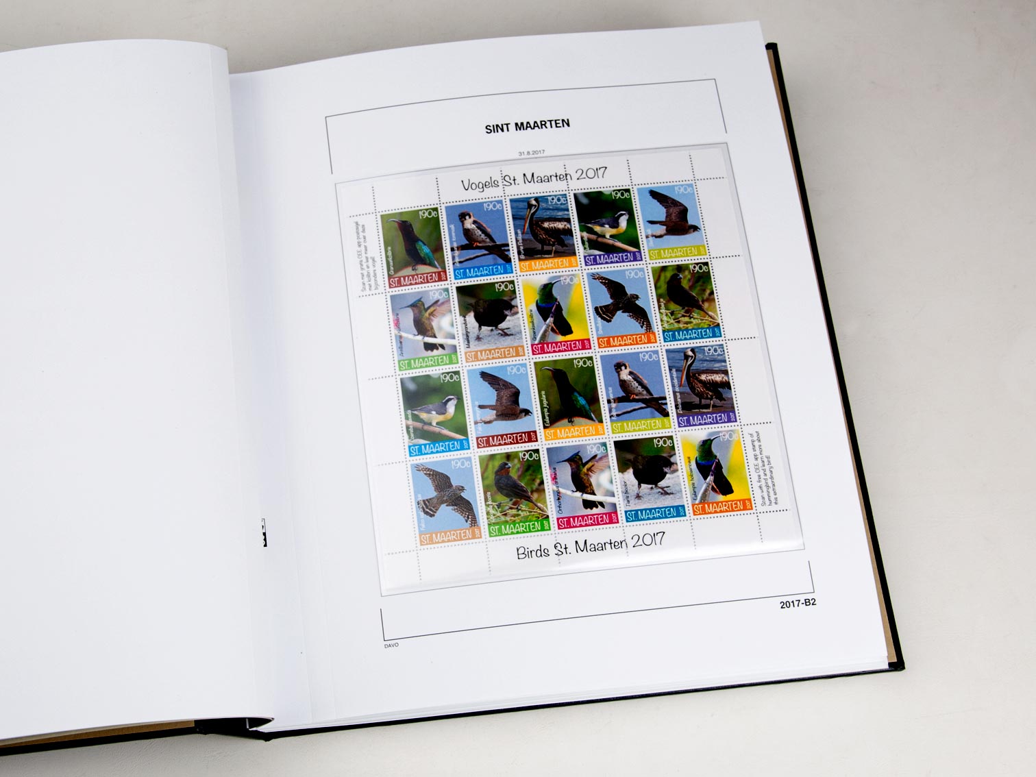 davo-luxe-suppl-ment-st-maarten-2021-feuilles-timbres image 1