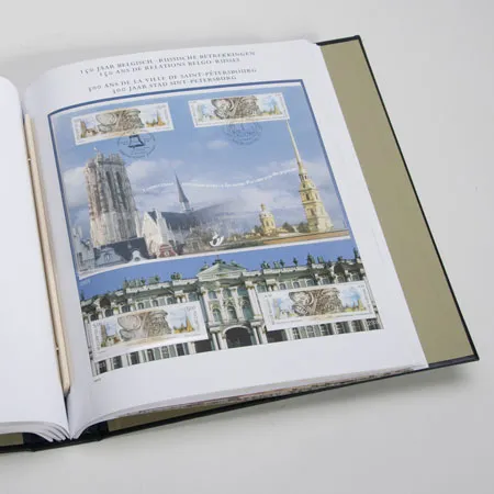 davo-luxe-belgique-extra-russie-2003-pages-album-timbres image 1