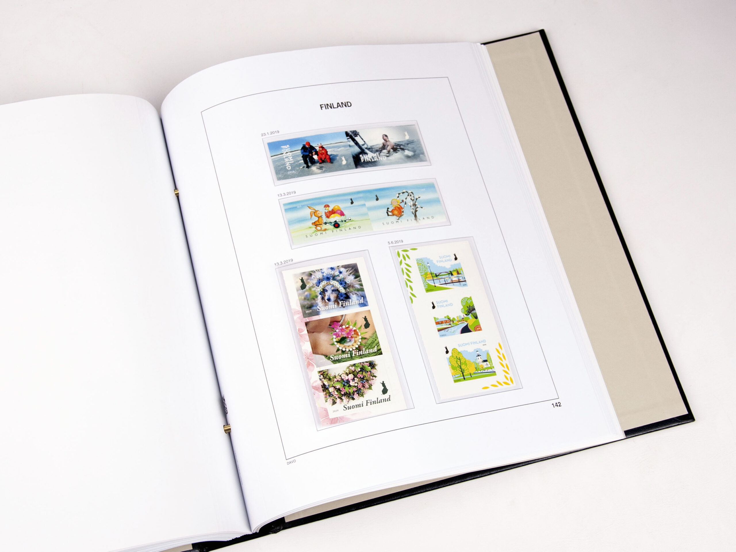 davo-luxe-finlande-2019-pages-album-timbres-170g image 1