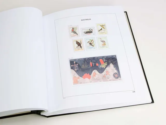 davo-luxe-australie-2020-feuillets-album-timbres image 1