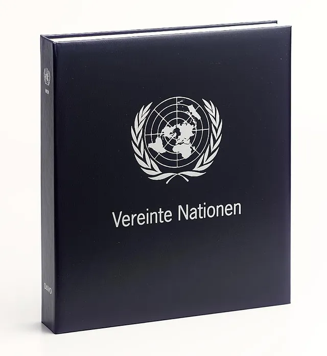 davo-luxe-uno-vienne-i-reliure-album-timbres-bleue-avec-coffret image 1