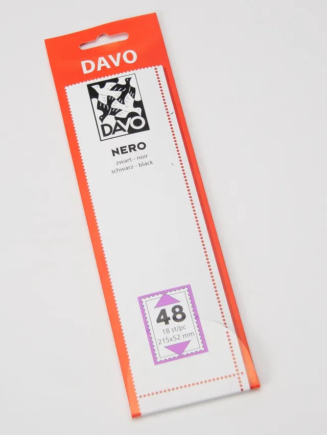 davo-nero-n48-215x52-bandes-timbres-fond-noir-x18 image 1