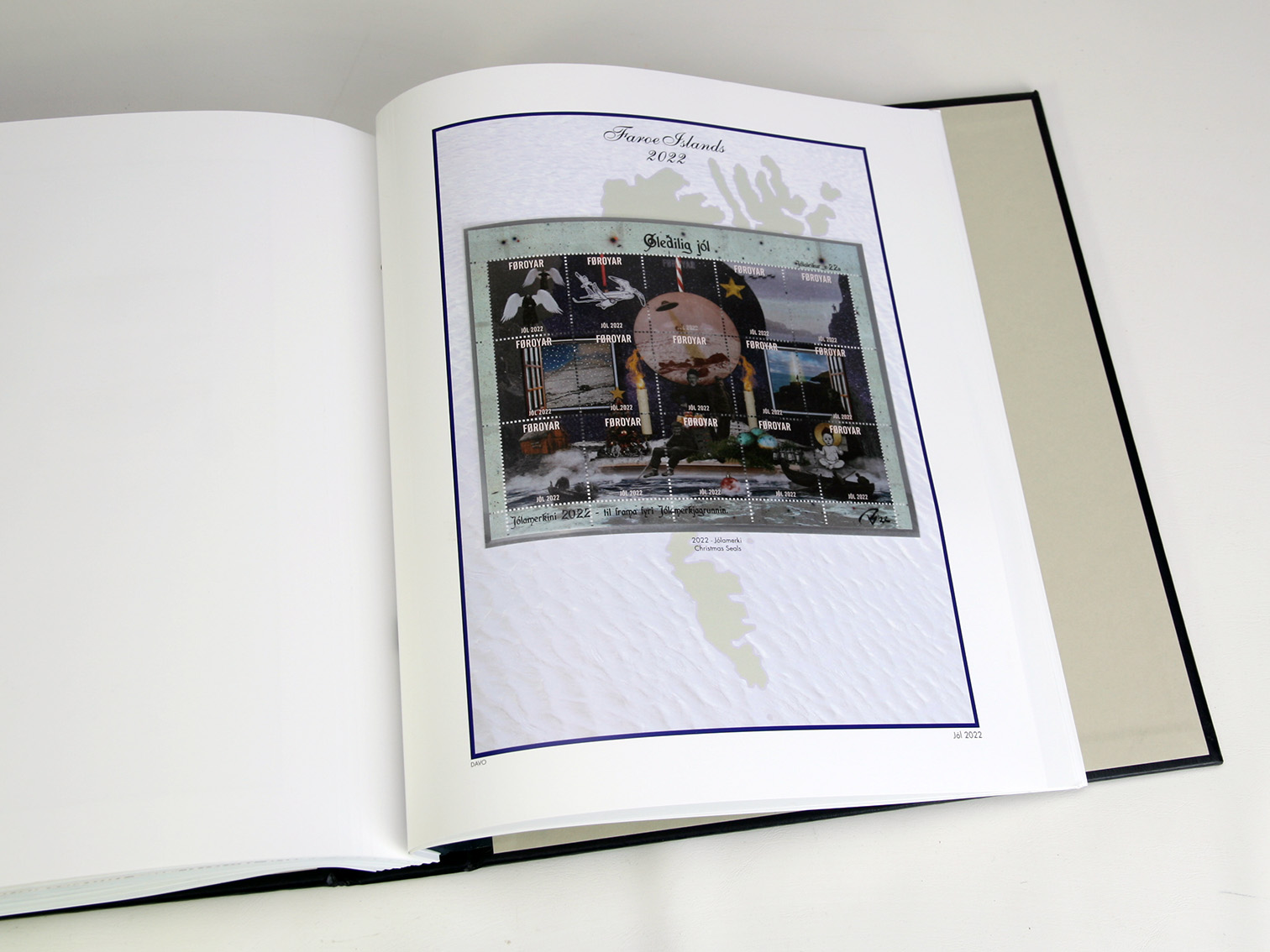 davo-luxe-f-ro-jol-2022-pages-timbres-no-l-170g image 1