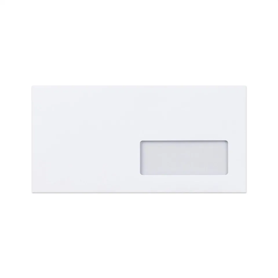 enveloppes-france-enveloppes-papier-enveloppe-blanche-110x220-mm-dl image 1