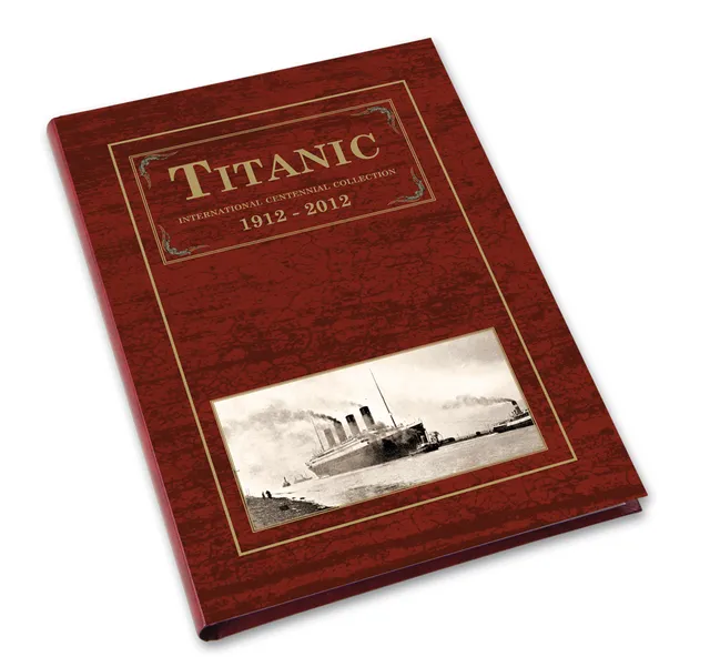 davo-titanic-livre-timbres-1912-2012-avec-bandes image 1