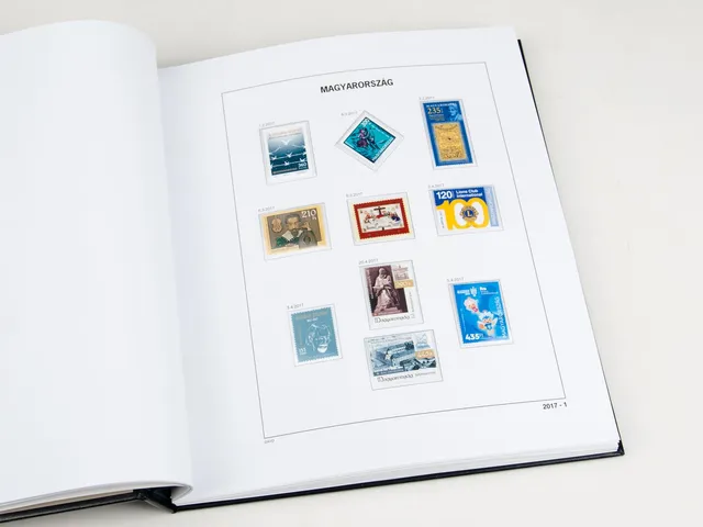davo-luxe-hongrie-2017-feuillets-album-timbres-papier-170g image 1