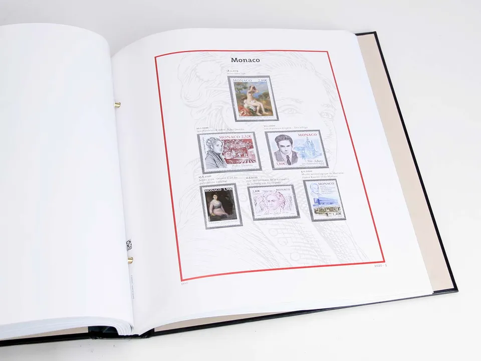 davo-luxe-monaco-2020-pages-album-timbres-papier-200-g image 1