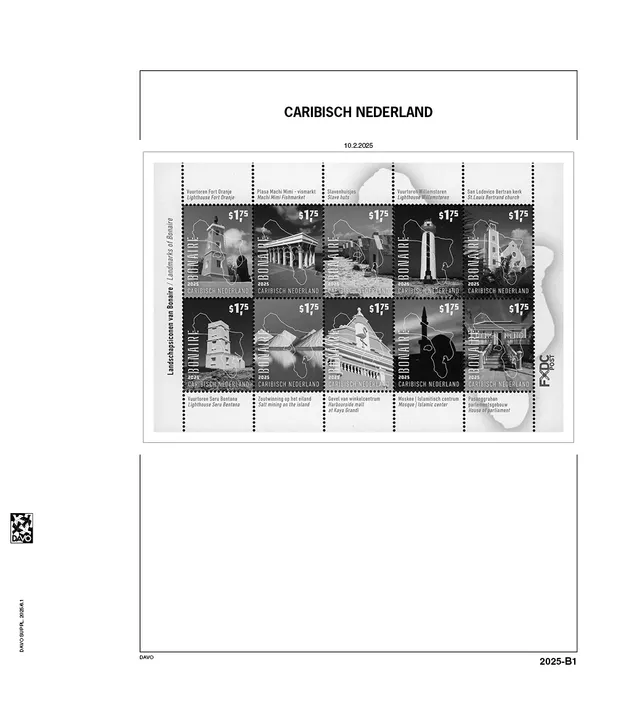davo-luxe-suppl-ment-caribisch-nederland-2025-timbres image 1