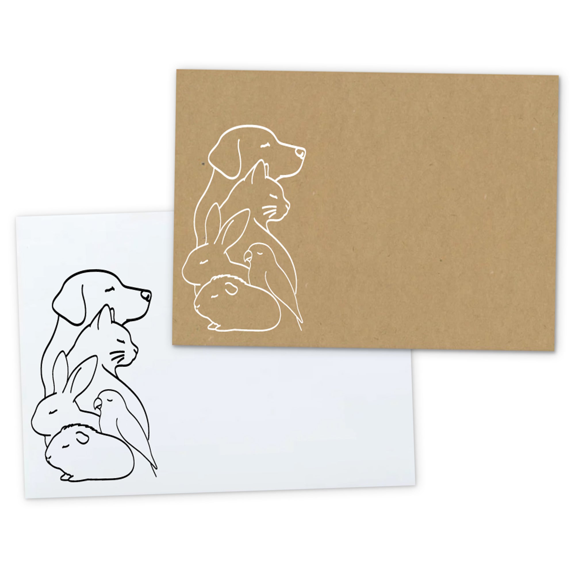 enveloppes-france-motif-animaux-c6-114x162-mm-enveloppe image 1