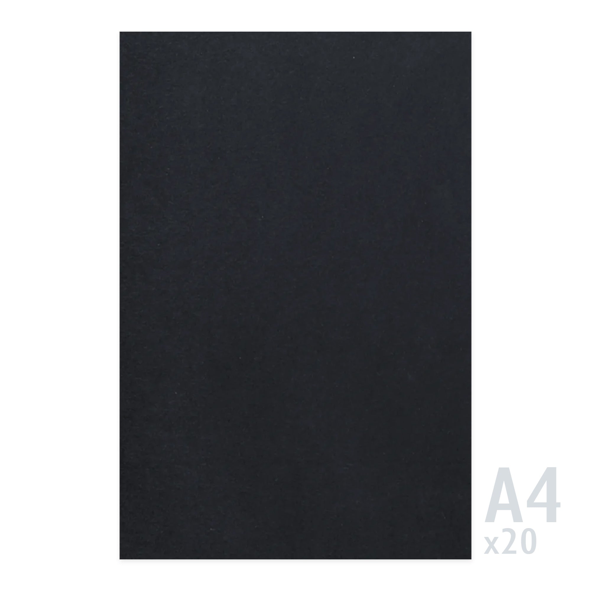 enveloppes-france-papier-noir-a4-225g-20-feuilles-lisse image 1