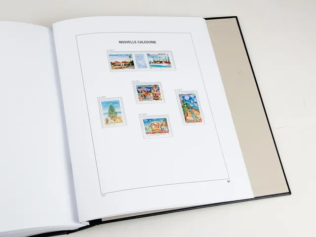 davo-luxe-nouvelle-cal-donie-2017-feuillets-album-timbres-170-g image 1