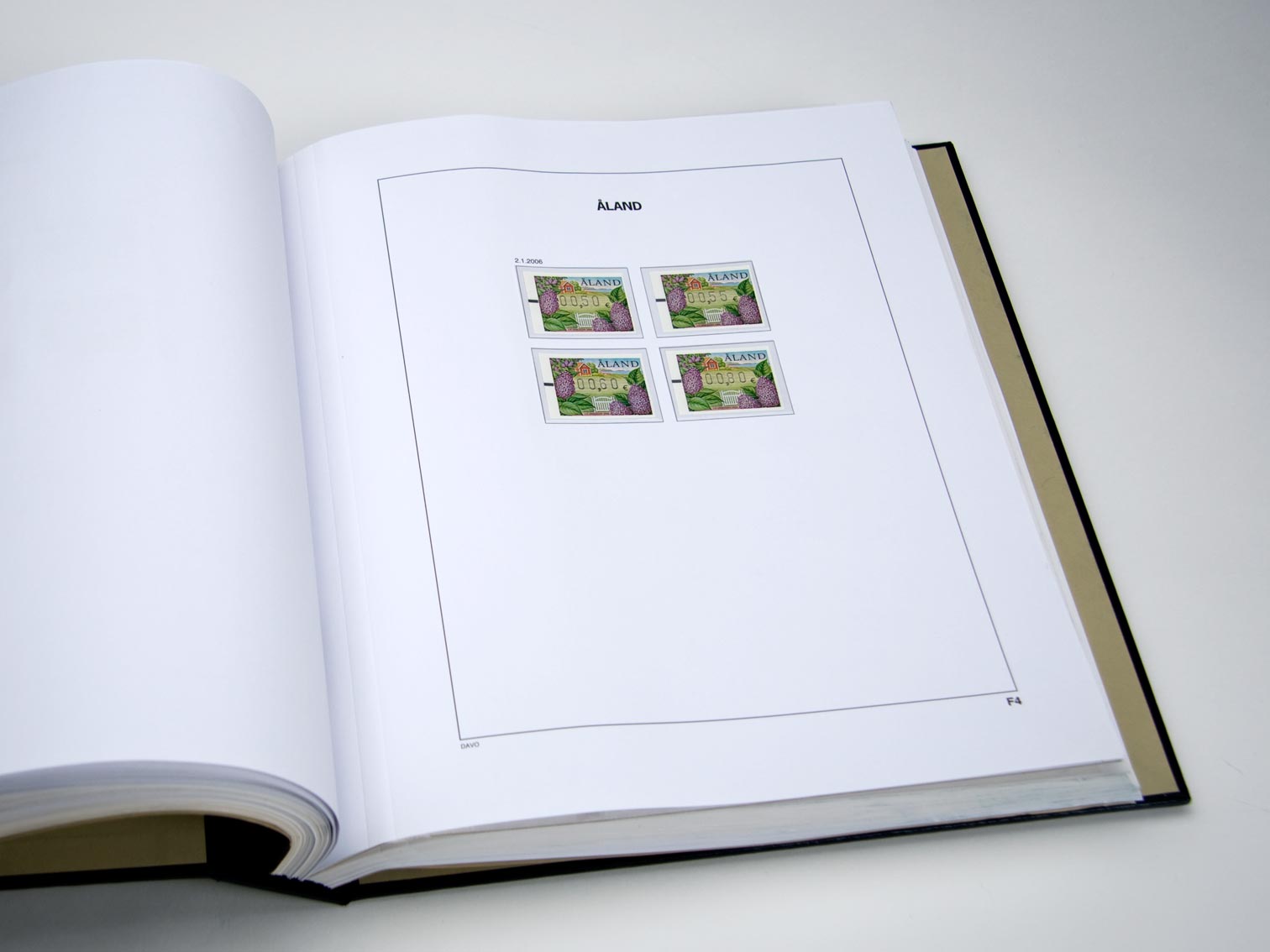 davo-luxe-suppl-ment-aland-frama-2006-pages-album-timbres-170-g image 1