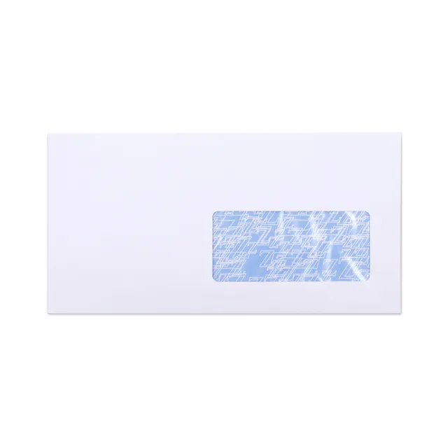 enveloppes-france-enveloppe-blanche-115x225-dl-fen-tre-90g image 1